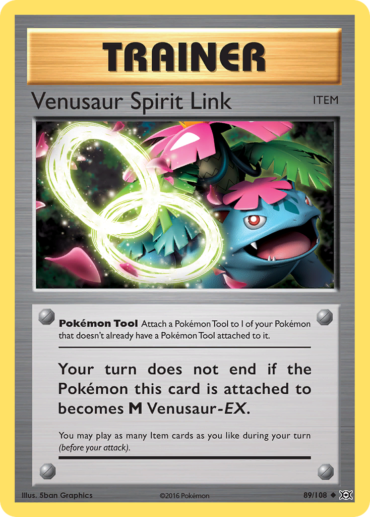 Venusaur Spirit Link (89/108) [XY: Evolutions] - The Mythic Store | 24h Order Processing