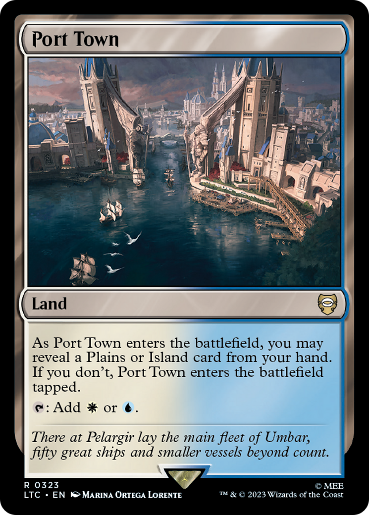 Port Town [The Lord of the Rings: Tales of Middle-Earth Commander] - The Mythic Store | 24h Order Processing