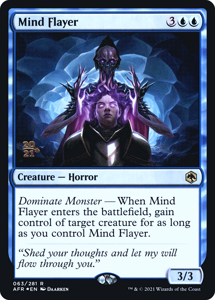 Mind Flayer [Dungeons & Dragons: Adventures in the Forgotten Realms Prerelease Promos] - The Mythic Store | 24h Order Processing