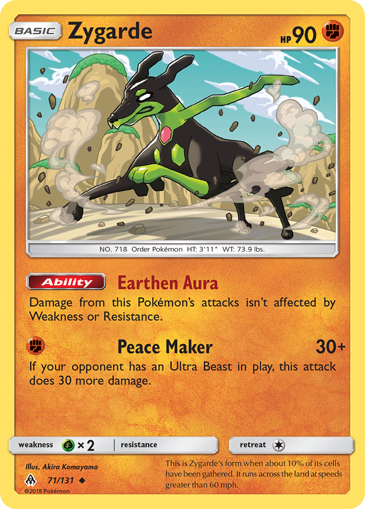 Zygarde (71/131) [Sun & Moon: Forbidden Light] - The Mythic Store | 24h Order Processing