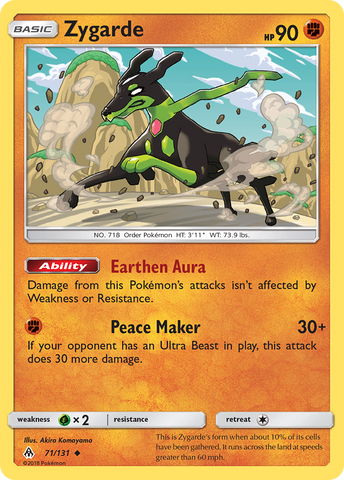 Zygarde (71/131) [Sun & Moon: Forbidden Light] - The Mythic Store | 24h Order Processing