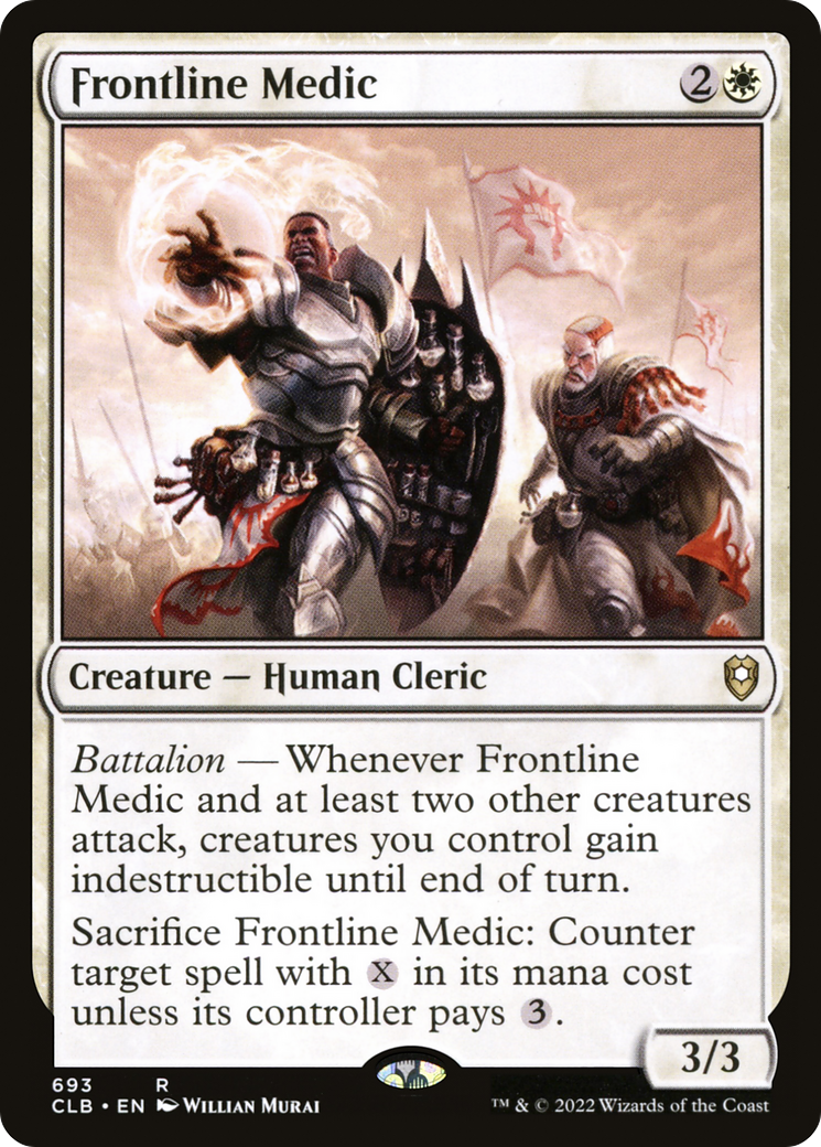 Frontline Medic [Commander Legends: Battle for Baldur's Gate] - The Mythic Store | 24h Order Processing