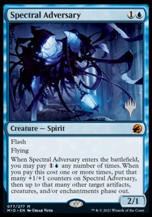 Spectral Adversary (Promo Pack) [Innistrad: Midnight Hunt Promos] - The Mythic Store | 24h Order Processing