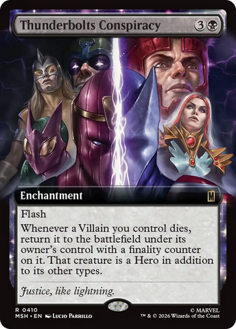 Thunderbolts Conspiracy (Extended Art) [Marvel Super Heroes] - The Mythic Store | 24h Order Processing