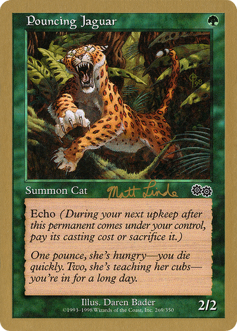 Pouncing Jaguar (Matt Linde) [World Championship Decks 1999] - The Mythic Store | 24h Order Processing