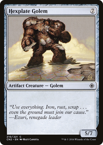 Hexplate Golem [Conspiracy: Take the Crown] - The Mythic Store | 24h Order Processing