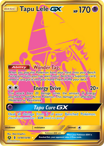 Tapu Lele GX (SV94/SV94) [Sun & Moon: Hidden Fates - Shiny Vault] - The Mythic Store | 24h Order Processing