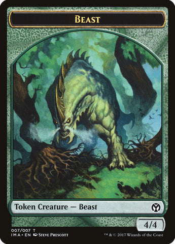 Beast Token [Iconic Masters Tokens] - The Mythic Store | 24h Order Processing