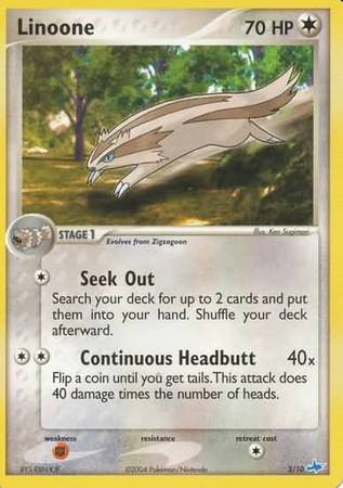 Linoone (3/10) [EX: Trainer Kit - Latios] - The Mythic Store | 24h Order Processing
