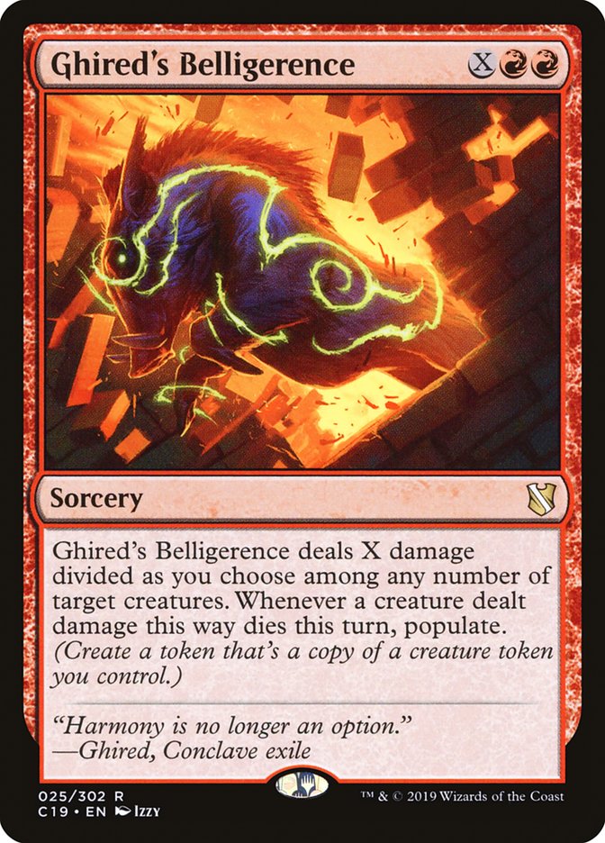 Ghired's Belligerence [Commander 2019] - The Mythic Store | 24h Order Processing