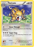Raticate (105/149) [Black & White: Boundaries Crossed] - The Mythic Store | 24h Order Processing