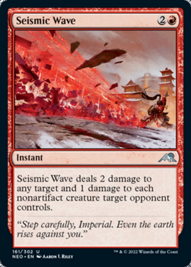 Seismic Wave [Kamigawa: Neon Dynasty] - The Mythic Store | 24h Order Processing