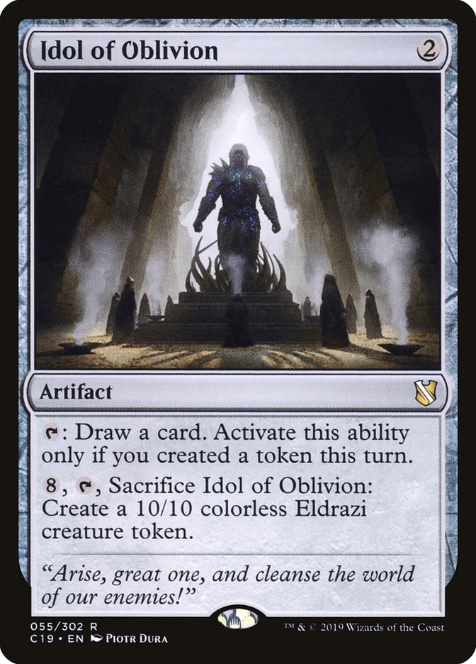 Idol of Oblivion [Commander 2019] - The Mythic Store | 24h Order Processing