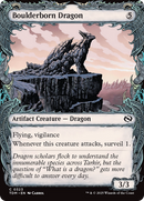Boulderborn Dragon (Showcase) [Tarkir: Dragonstorm] - The Mythic Store | 24h Order Processing