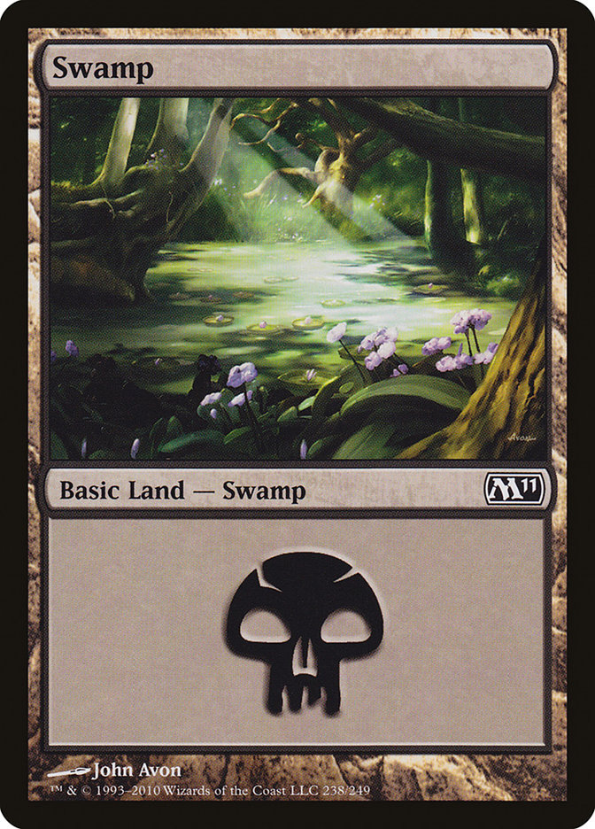 Swamp (238) [Magic 2011] - The Mythic Store | 24h Order Processing