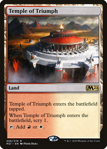 Temple of Triumph (Promo Pack) [Core Set 2021 Promos] - The Mythic Store | 24h Order Processing