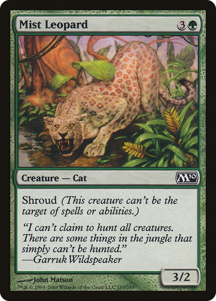 Mist Leopard [Magic 2010] - The Mythic Store | 24h Order Processing