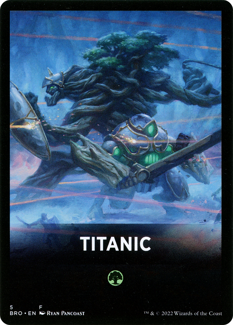 Titanic Theme Card [The Brothers' War Tokens] - The Mythic Store | 24h Order Processing