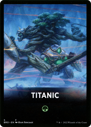 Titanic Theme Card [The Brothers' War Tokens] - The Mythic Store | 24h Order Processing
