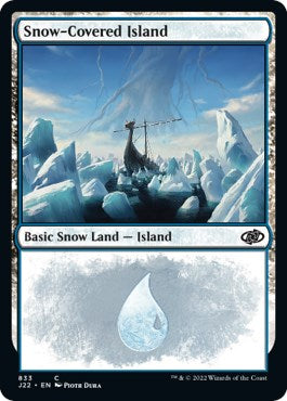 Snow-Covered Island [Jumpstart 2022] - The Mythic Store | 24h Order Processing