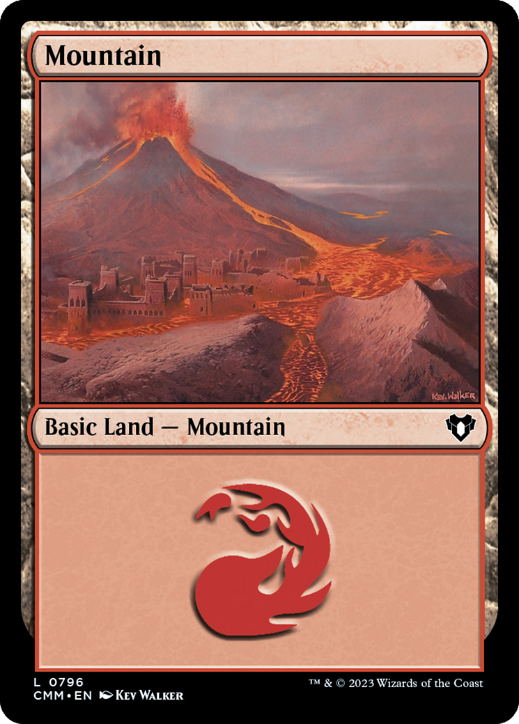 Mountain (796) [Commander Masters] - The Mythic Store | 24h Order Processing