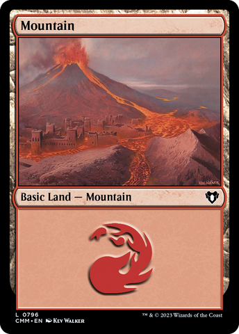 Mountain (796) [Commander Masters] - The Mythic Store | 24h Order Processing