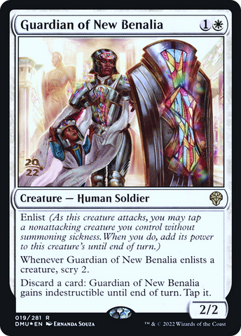 Guardian of New Benalia [Dominaria United Prerelease Promos] - The Mythic Store | 24h Order Processing
