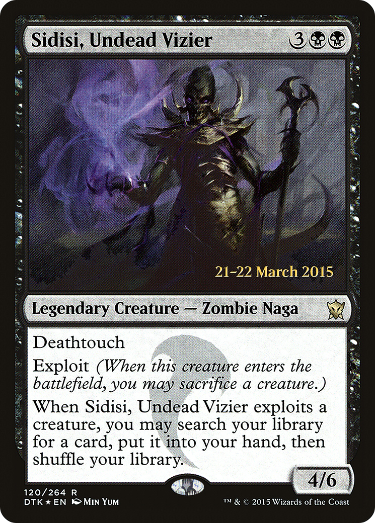 Sidisi, Undead Vizier [Dragons of Tarkir Prerelease Promos] - The Mythic Store | 24h Order Processing