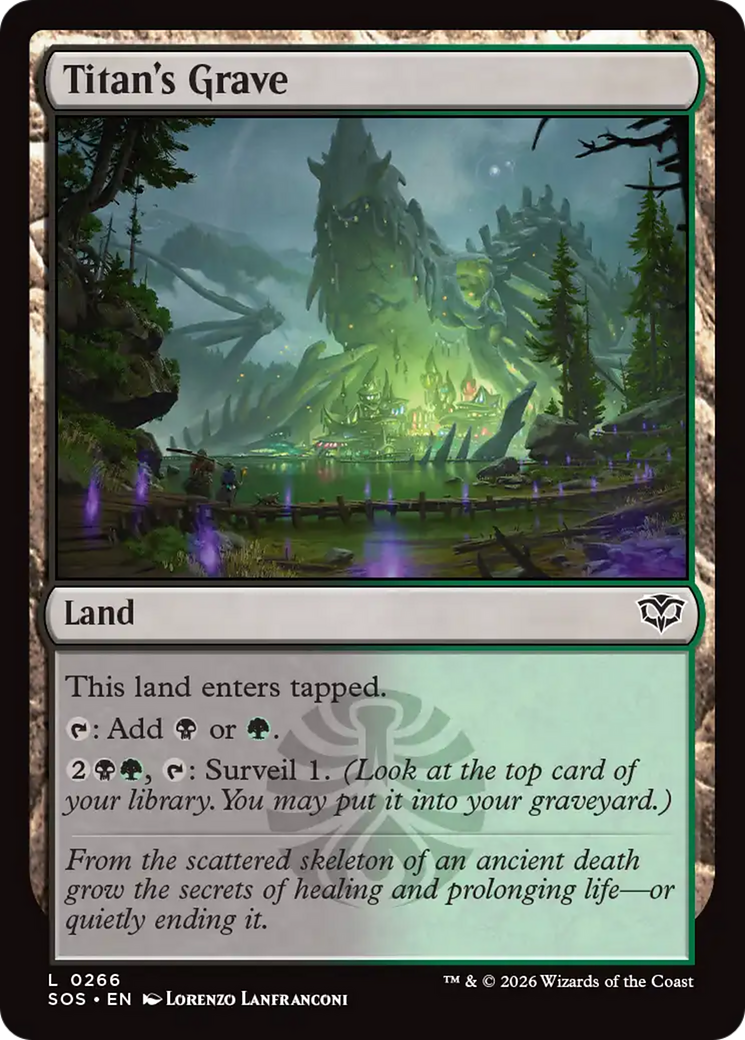 Titan's Grave [Secrets of Strixhaven] - The Mythic Store | 24h Order Processing