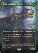 Ghalta, Primal Hunger (Borderless) (Mana Foil) [Foundations] - The Mythic Store | 24h Order Processing
