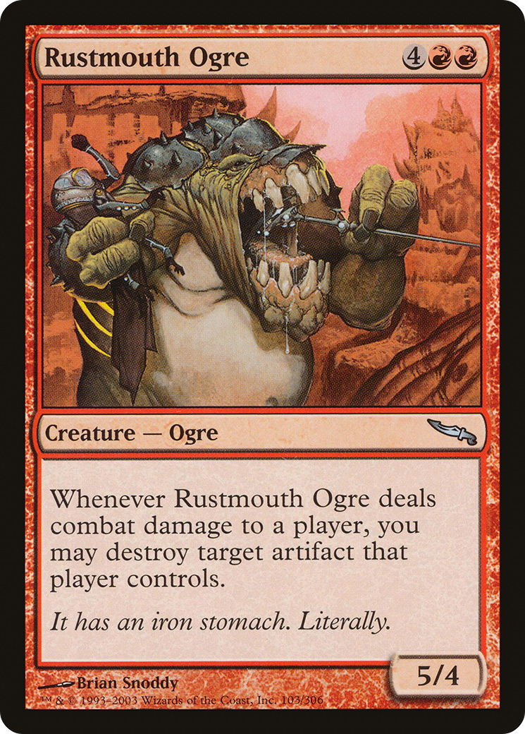 Rustmouth Ogre [Mirrodin] - The Mythic Store | 24h Order Processing