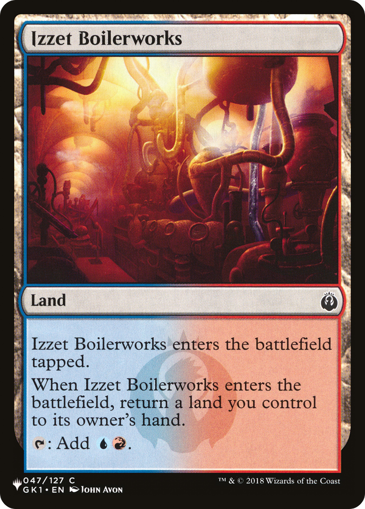 Izzet Boilerworks (GK1) [The List] - The Mythic Store | 24h Order Processing