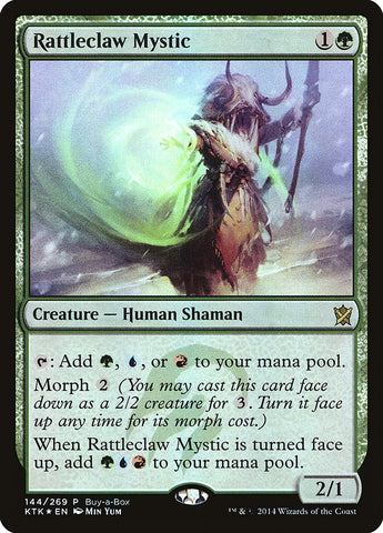 Rattleclaw Mystic (Buy-A-Box) [Khans of Tarkir Promos] - The Mythic Store | 24h Order Processing