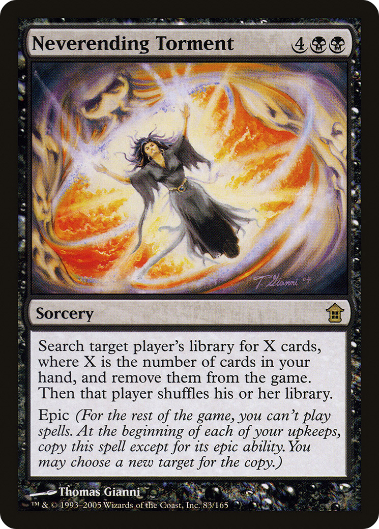 Neverending Torment [Saviors of Kamigawa] - The Mythic Store | 24h Order Processing