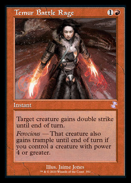Temur Battle Rage (Timeshifted) [Time Spiral Remastered] - The Mythic Store | 24h Order Processing