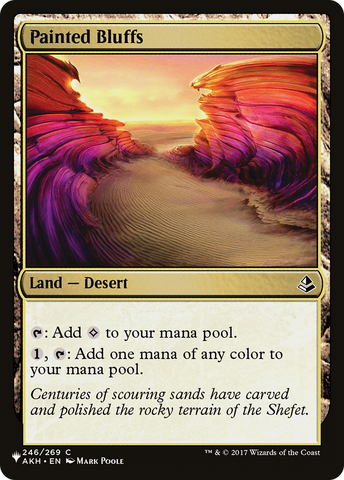 Painted Bluffs [The List] - The Mythic Store | 24h Order Processing