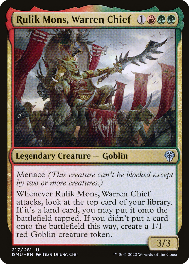 Rulik Mons, Warren Chief [Dominaria United] - The Mythic Store | 24h Order Processing