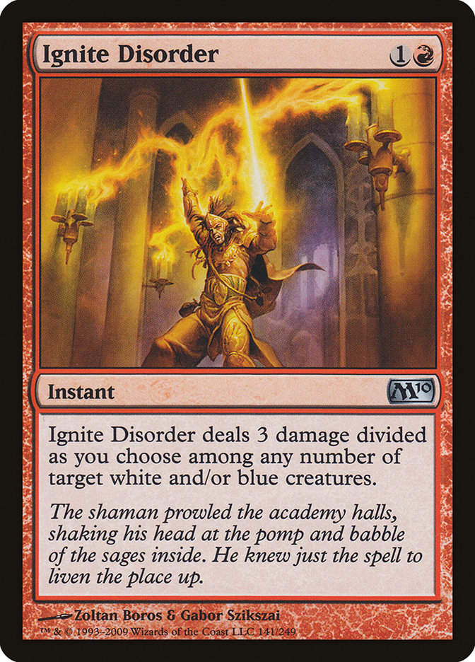 Ignite Disorder [Magic 2010] - The Mythic Store | 24h Order Processing