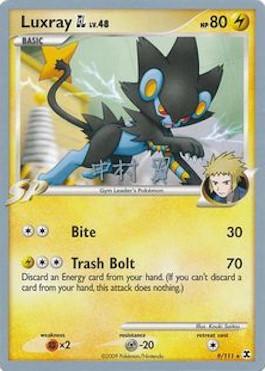 Luxray GL LV.48 (9/111) (Crowned Tiger - Tsubasa Nakamura) [World Championships 2009] - The Mythic Store | 24h Order Processing