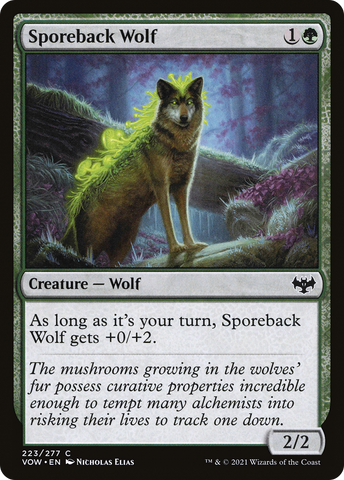 Sporeback Wolf [Innistrad: Crimson Vow] - The Mythic Store | 24h Order Processing