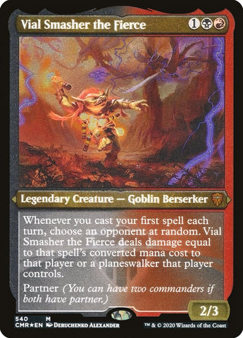 Vial Smasher the Fierce (Etched) [Commander Legends] - The Mythic Store | 24h Order Processing