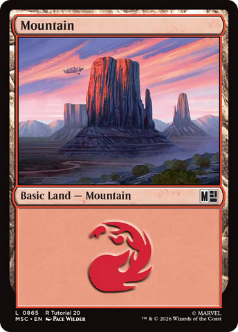 Mountain (0865) [Marvel Super Heroes Commander] - The Mythic Store | 24h Order Processing