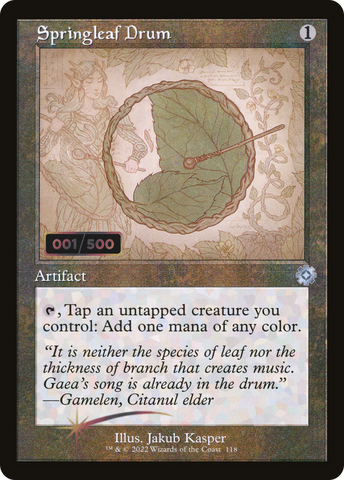 Springleaf Drum [The List] - The Mythic Store | 24h Order Processing