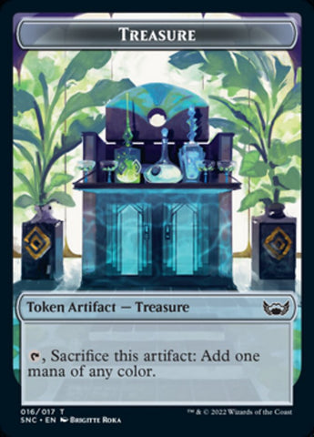 Treasure (016) // Dog Double-Sided Token [Streets of New Capenna Tokens] - The Mythic Store | 24h Order Processing