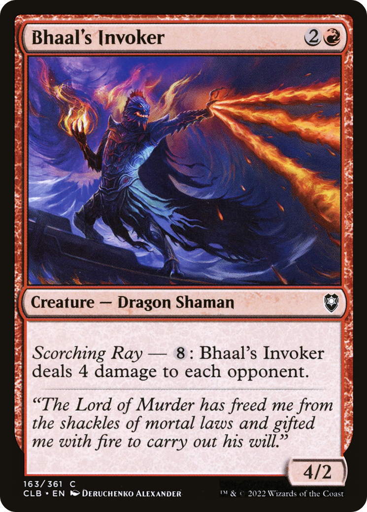 Bhaal's Invoker [Commander Legends: Battle for Baldur's Gate] - The Mythic Store | 24h Order Processing