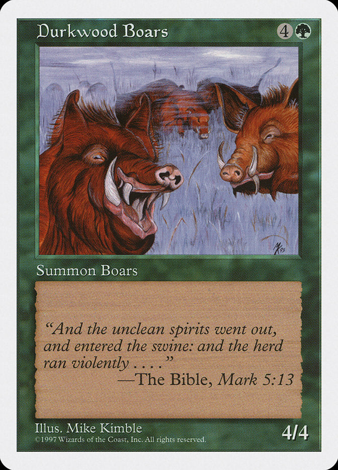 Durkwood Boars [Fifth Edition] - The Mythic Store | 24h Order Processing
