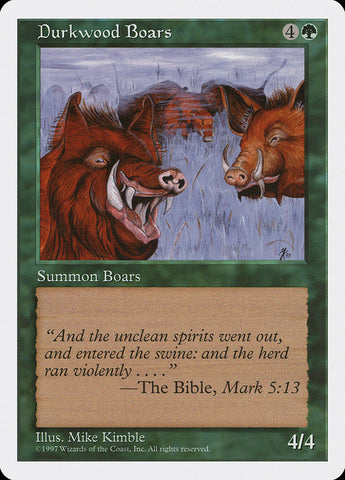 Durkwood Boars [Fifth Edition] - The Mythic Store | 24h Order Processing