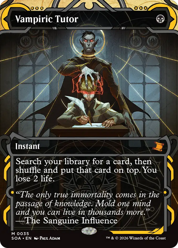 Vampiric Tutor [Secrets of Strixhaven: Mystical Archive] - The Mythic Store | 24h Order Processing