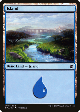 Island (296) [Commander Anthology] - The Mythic Store | 24h Order Processing
