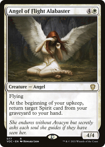 Angel of Flight Alabaster [Innistrad: Crimson Vow Commander] - The Mythic Store | 24h Order Processing